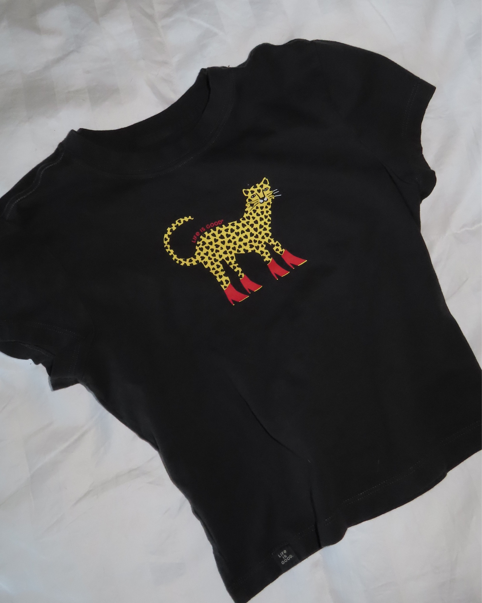 Life Is Good, but life is better with this cutesy tee 🐆❣️

#LTKgrwm #LTKTall #LTKootd