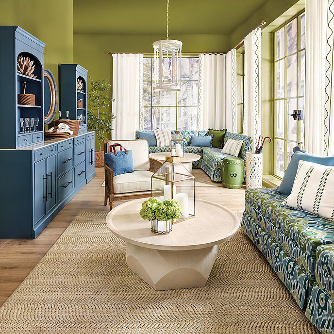 Ellison Scalloped Birdcage Drum Pendant 4 Light Chandelier Fixture | Ballard Designs, Inc.