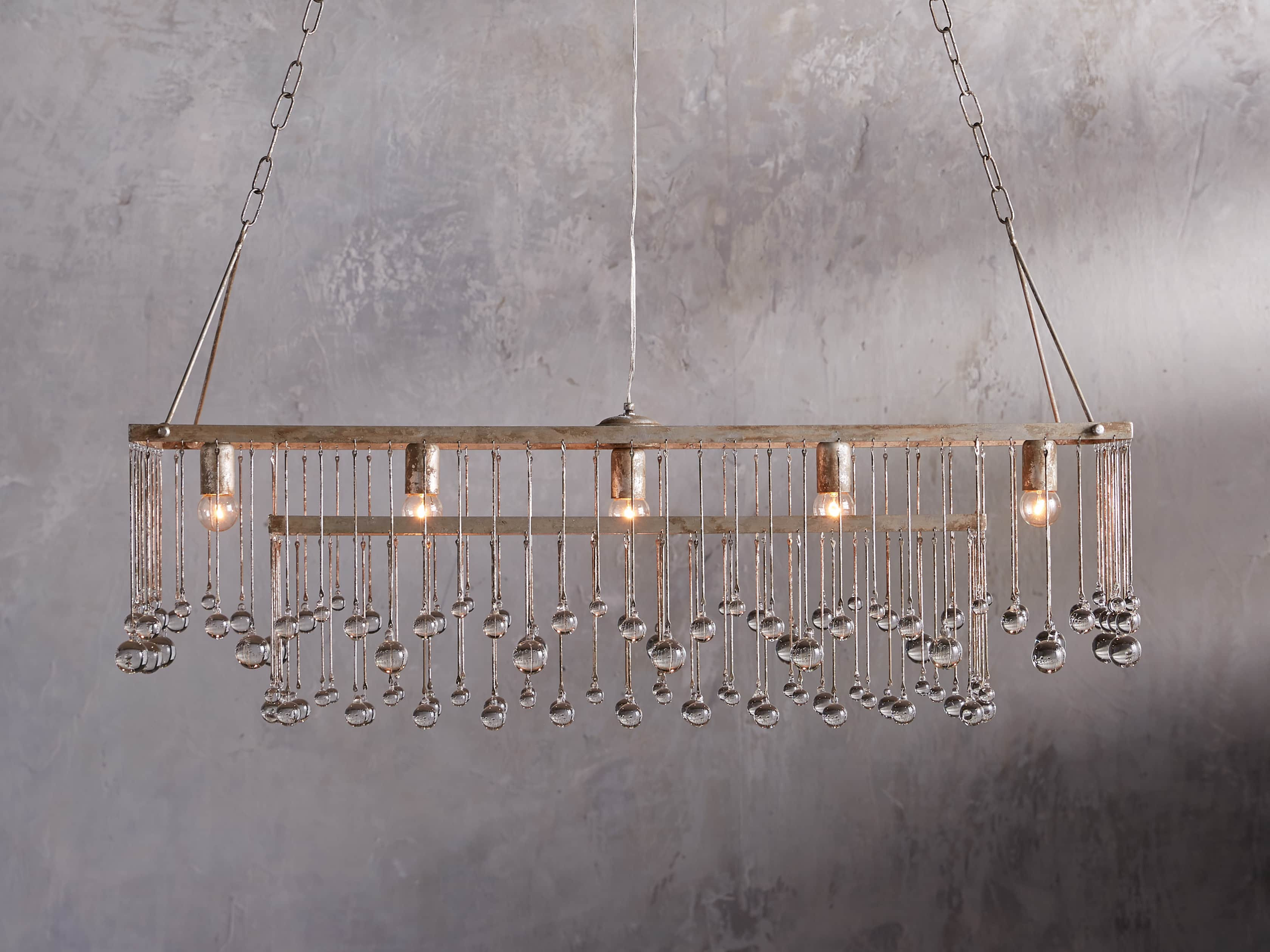 Aubrey Rectangular Chandelier | Arhaus