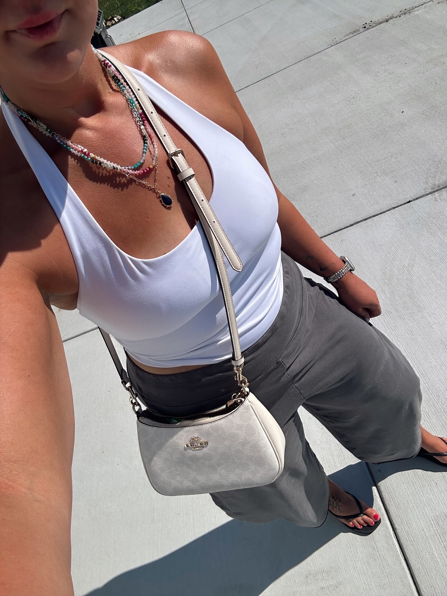 Comfy OOTD! 

Pants - free people fp movement hot shot pants size large
@dickssportinggoods Halter top tank with built in bra - large 



Tall girl fashion, size 14 summer outfit, midsize fashion, midsize mom style, casual summer outfit, summer outfit inspiration, tall women clothing, everyday outfit ideas, mom outfit ideas for summer, summer outfits 2026 women, midsize summer outfits, casual mom outfits, casual outfit ideas

#LTKootd #LTKTall #LTKMidsize