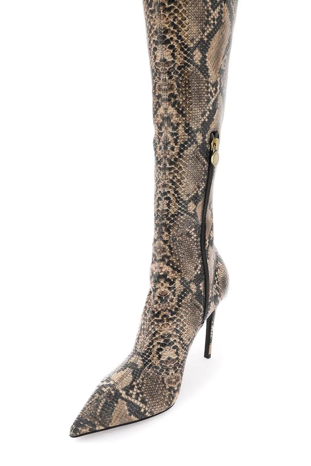 Stella McCartney Pointed Toe Thigh-Length Boots | Cettire Global