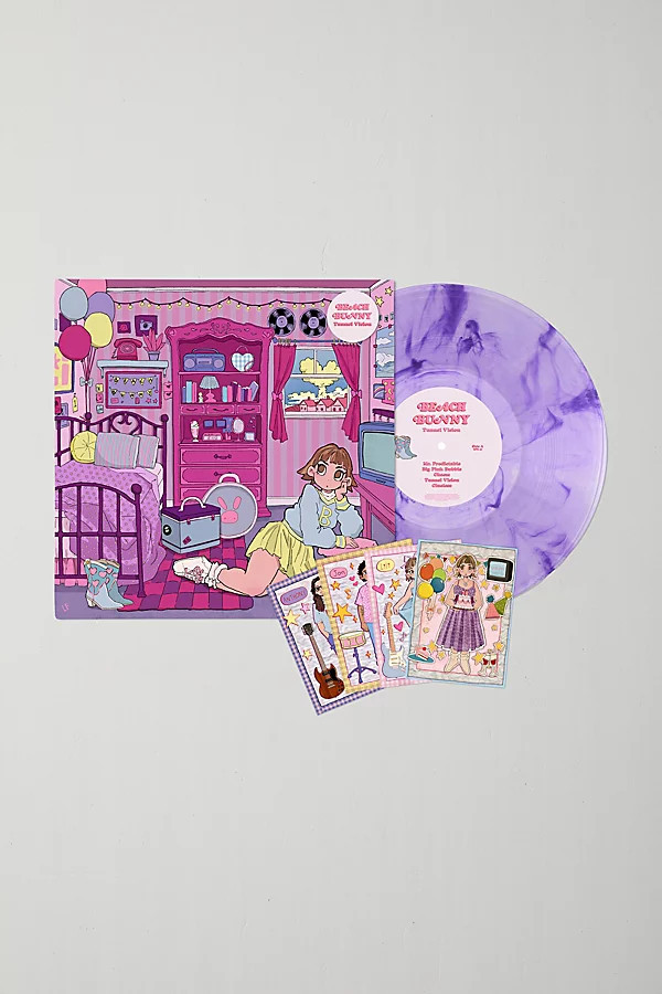 Beach Bunny - Tunnel Vision UO Exclusive LP in Tie Dye Purple at Urban Outfitters | Urban Outfitters (US and RoW)