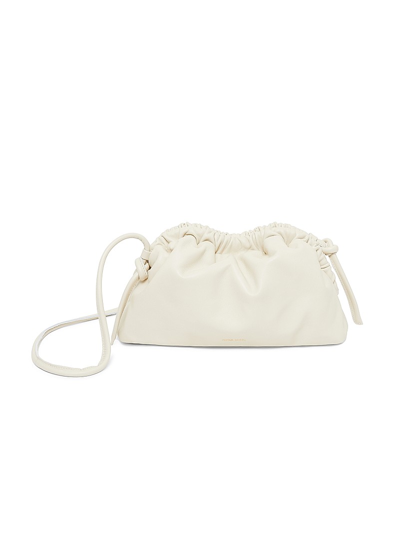 Mansur Gavriel Mini Cloud Leather Clutch | Saks Fifth Avenue