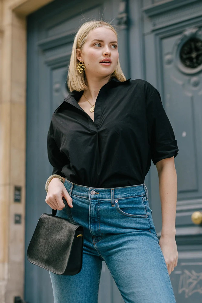 Black Breezy Tunic | Noonday Collection