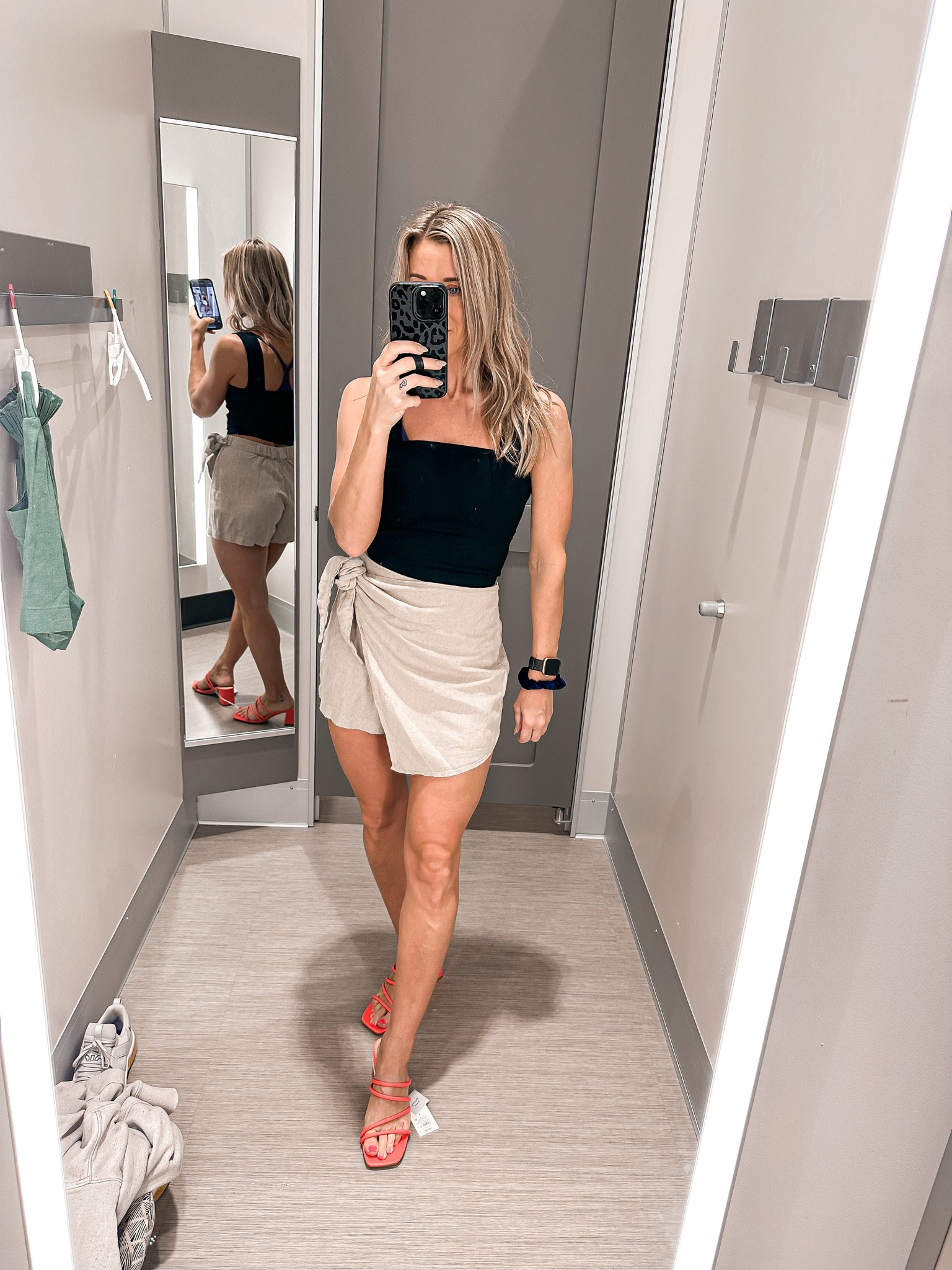 Summer night out on the town vibes are strong with this one. Target, A New Day: high-rise pull on linen shorts & black slim fit tank.

I’m wearing size 2 shorts & size M tank.

#LTKGiftGuide #LTKunder50 #LTKstyletip