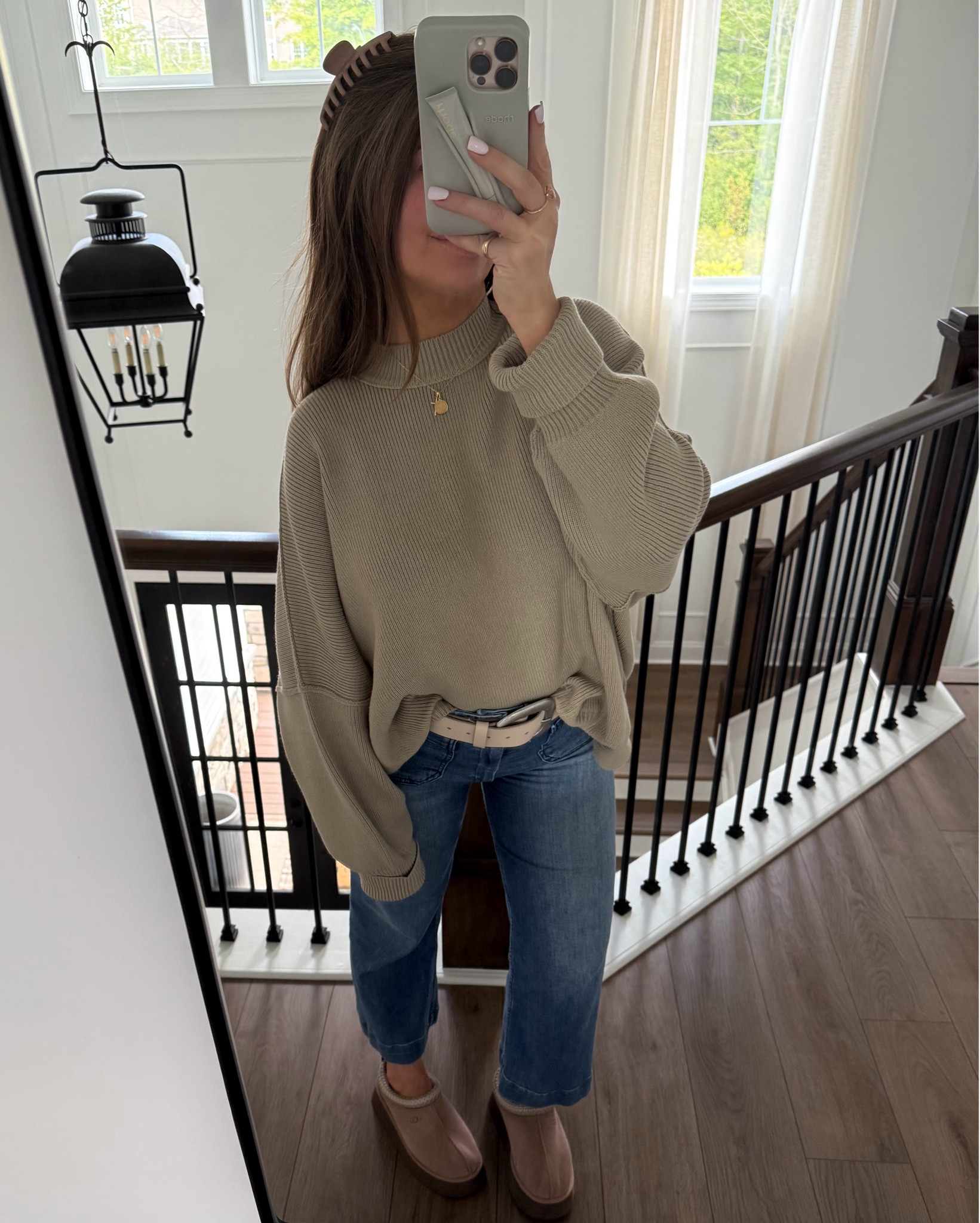 Free People FALL 🍁🍂
Sweater is a small and runs very oversized
Belt is SO good!!! 
Wearing a small in the FP Movement set. Shorts run small! 

#LTKStyleTip #LTKActive #LTKU