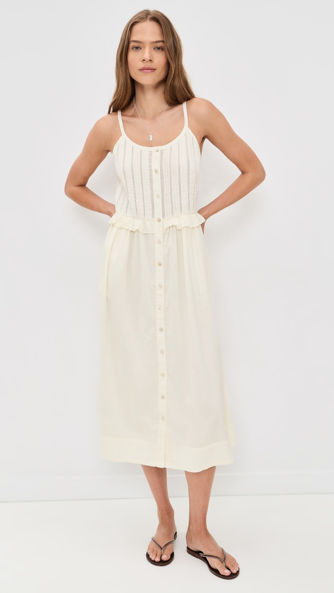 Alberte Solid Tank Dress | Shopbop