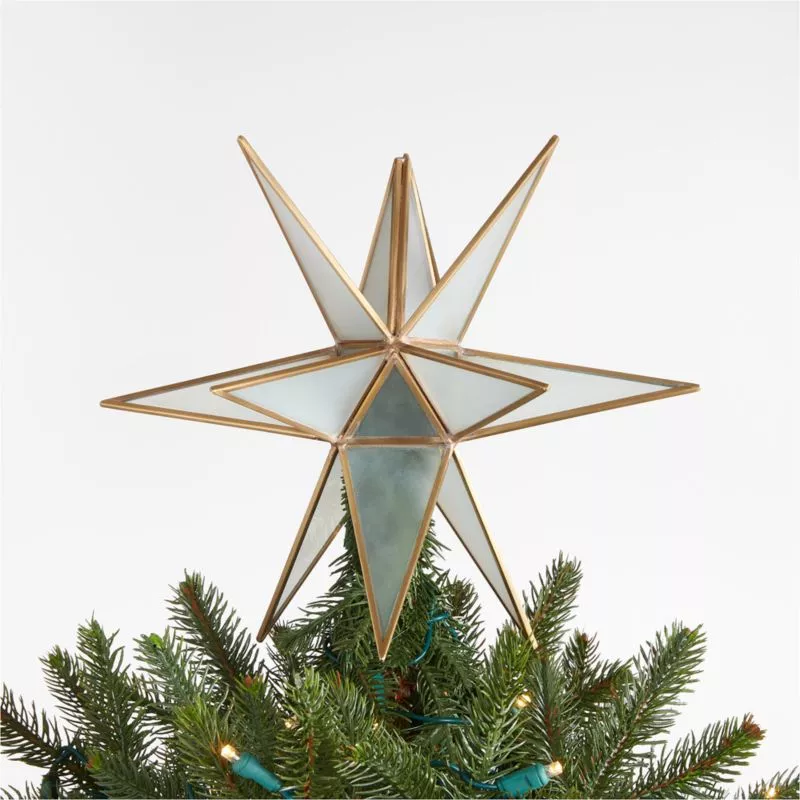 Gilded Iron Bird Tree Topper curated on LTK