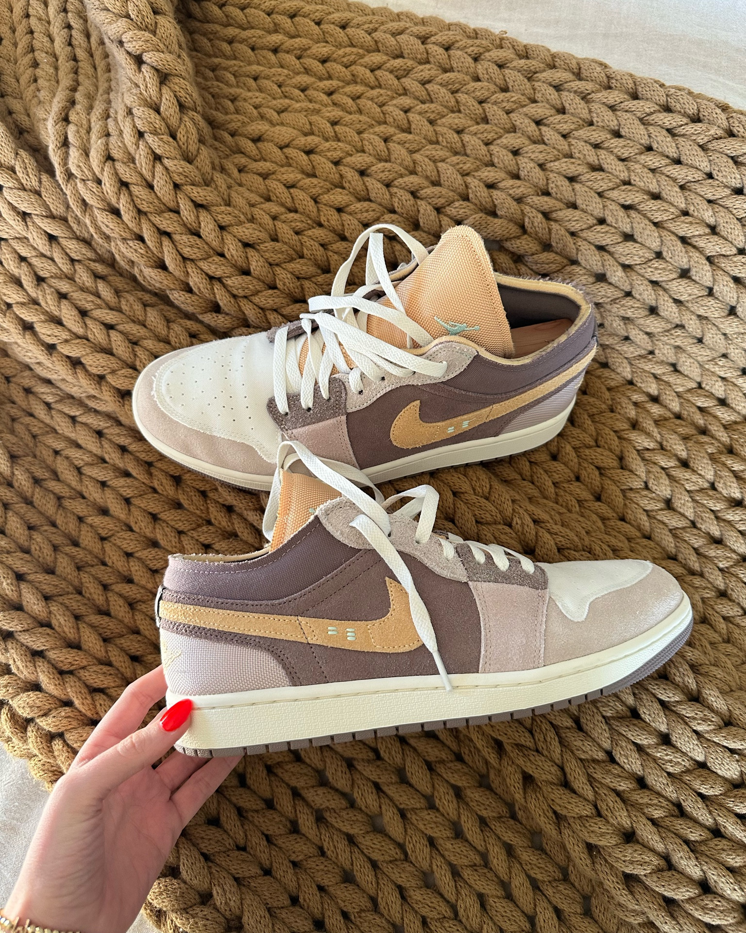 Hubs new Jordans - LOVE this color way! He says they’re super comfortable. Found on stock x / they are verified!

Men’s Nike, Nike Jordan’s, sneakers, men’s style 

#LTKshoecrush #LTKmens