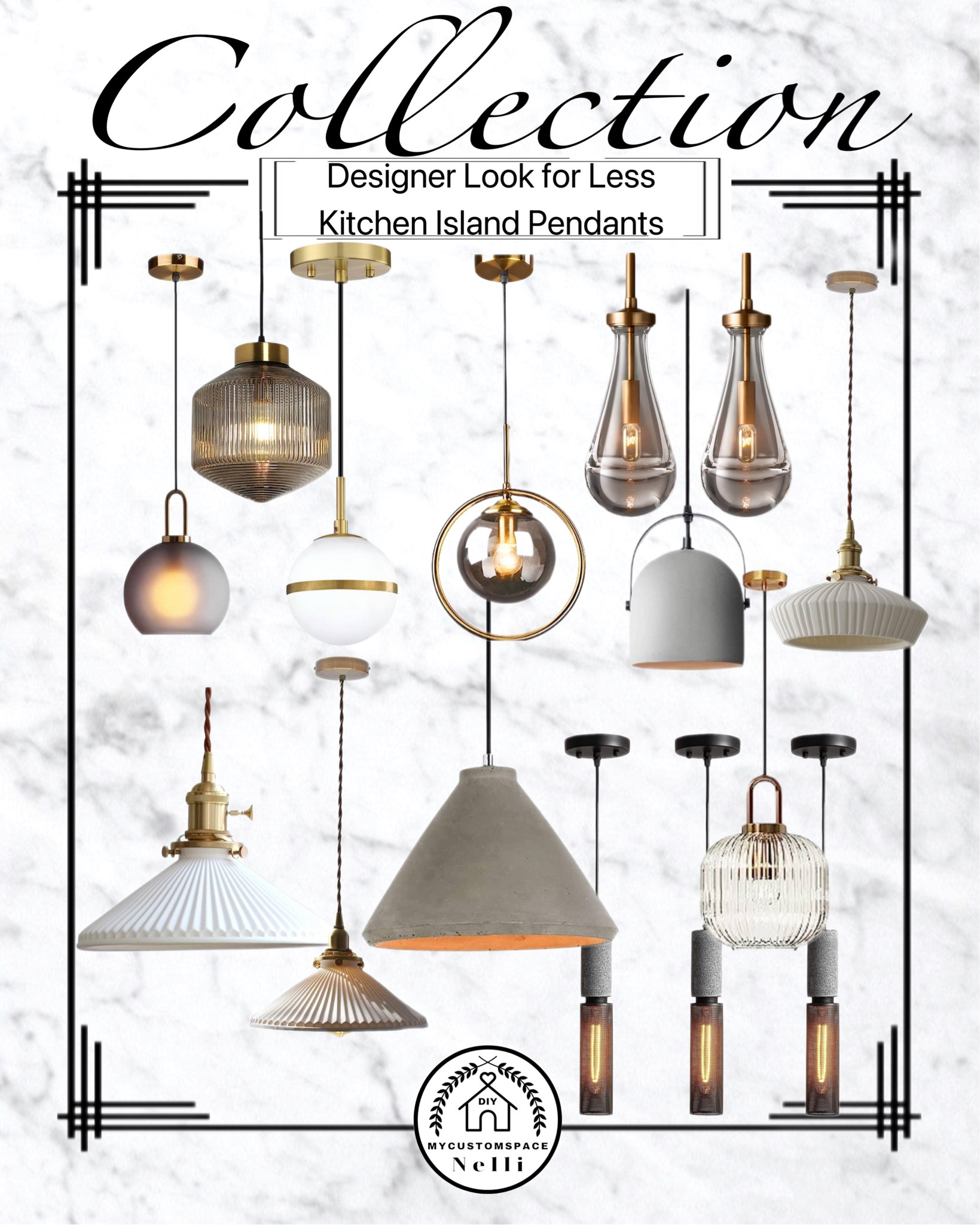 35in Metal Pendant Light curated on LTK