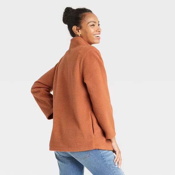 Sherpa Maternity Sweatshirt - Isabel Maternity by Ingrid & Isabel™ | Target