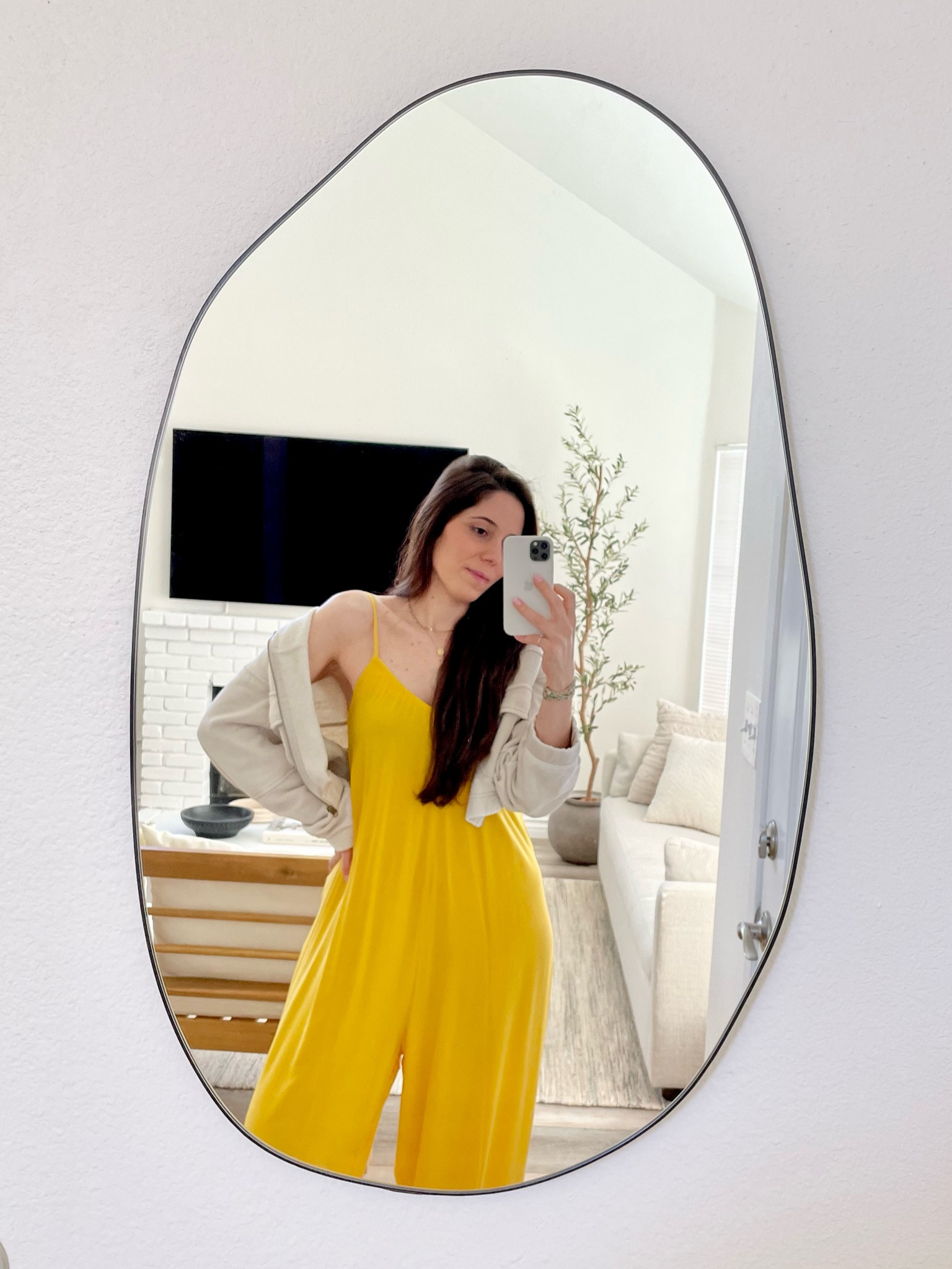 In love with this mirror 🖤 under $60!! 

#LTKstyletip #LTKfindsunder100 #LTKhome