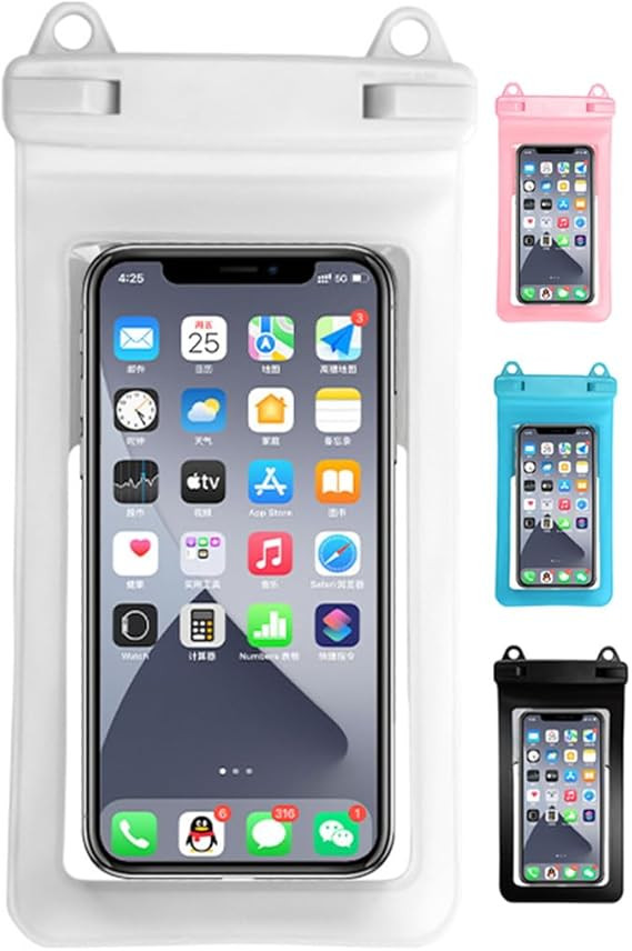 Waterproof Phone Pouch Case - with Lanyard Water Proof Cell Phone Dry Bag for Beach,Suitable for ... | Amazon (US)