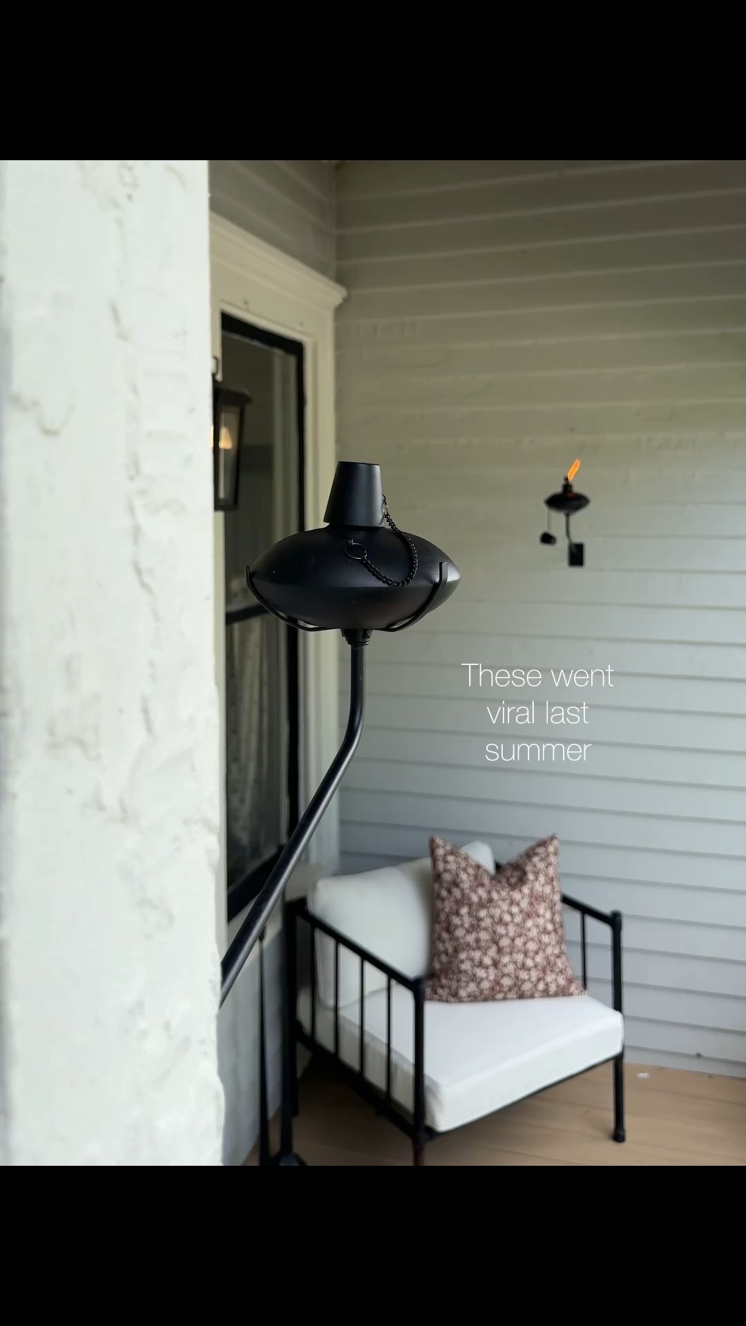 These went viral last summer. When I posted them. They also went in and out of stock, so I’m not sure how quickly they’ll sell this summer ?  they are perfect on a patio specifically, shared them on my porch because the lighting was better, but they’d be much safer on a patio, add citronella and keep away the bugs Amazon patio

#LTKStyleTip #LTKSaleAlert #LTKHome