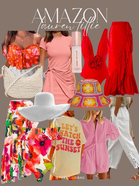 AMAZON recent finds! Swimsuits, matching sets and more.

Summer dress. Swimsuit. Pants. Vacation outfit. Summer outfit. Beach outfit. 

#LTKStyleTip #LTKFindsUnder100 #LTKSeasonal
