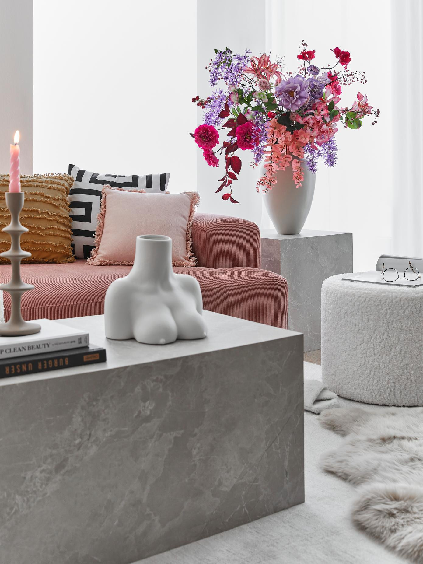 Design-Vase Avaji in Weiß | WestwingNow EU