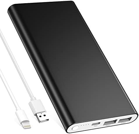 EnergyCell Pilot 4GS Portable Charger,12000mAh Fast Charging Power Bank Dual 3A High-Speed Output Ba | Amazon (US)