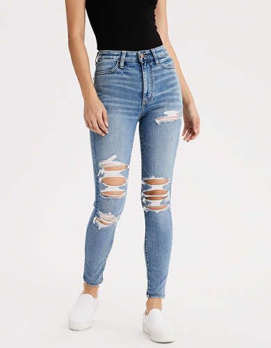 AE Ne(x)t Level Jegging Crop | American Eagle Outfitters (US & CA)