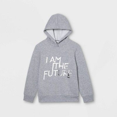 Black History Month Kids Gender Inclusive I am The Future Hoodie - Gray | Target