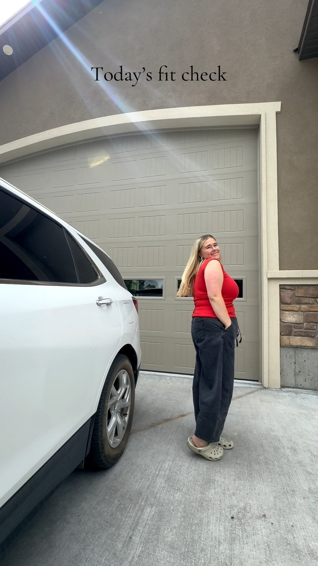 Today’s ootd being comfy is top priority! 
Wearing XL in top 
L in pants 

#LTKMidsize #LTKFindsUnder100 #LTKPlusSize