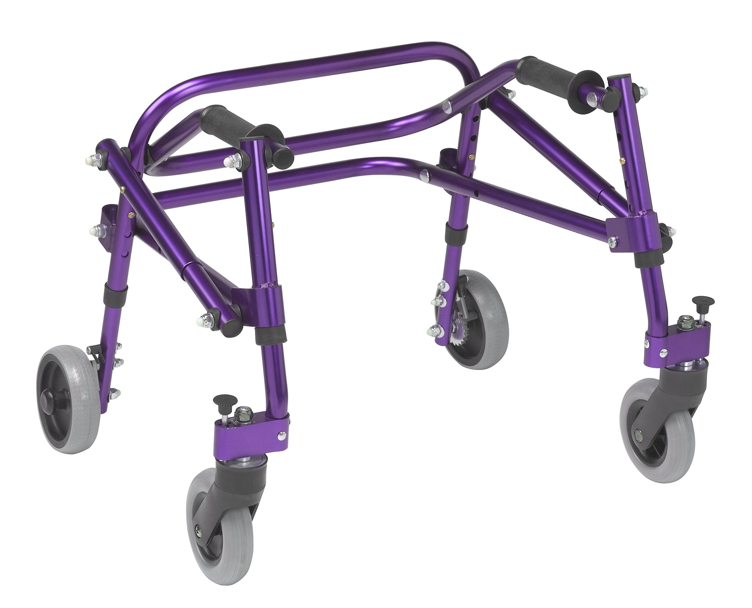 Drive Medical KA1200-2GWP Nimbo Posterior Walker - Pediatric Walker for Children, Wizard Purple, Ext | Amazon (US)