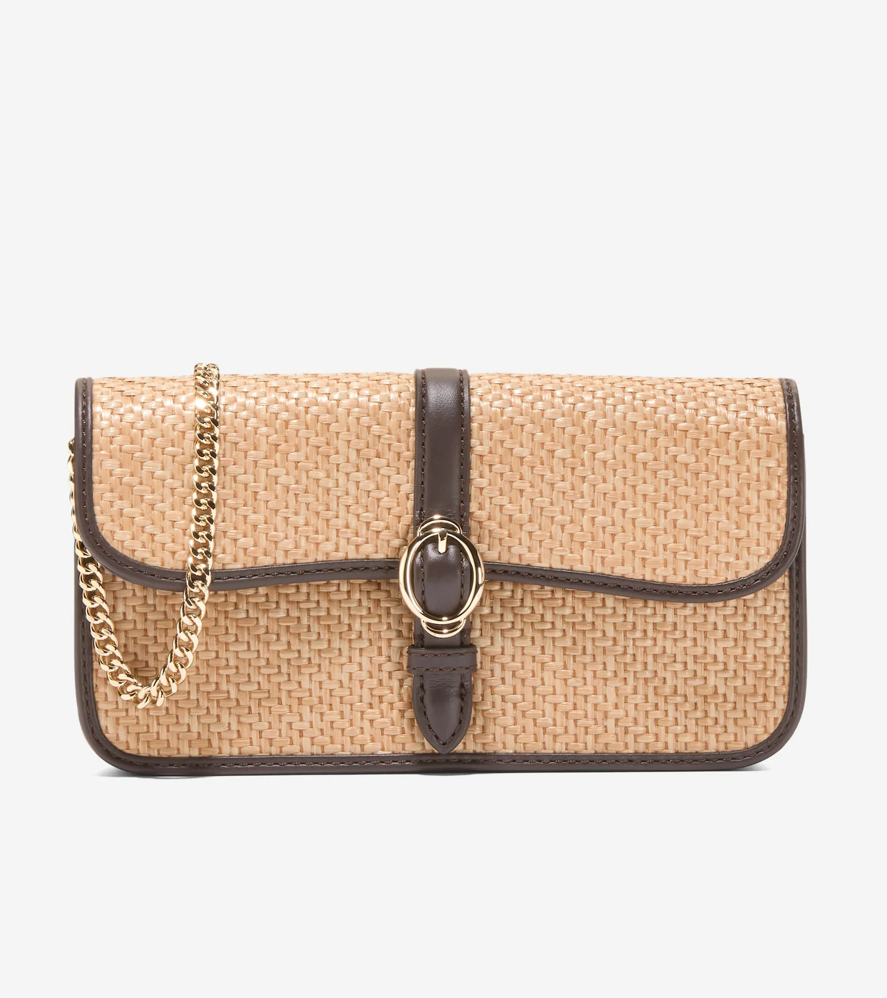 Women's Alexandria Wallet On A Chain in Beige | Cole Haan | Cole Haan (US)