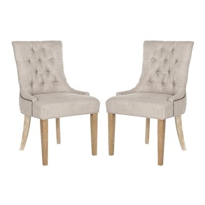 Safavieh MCR4701L-SET2 Mercer Abby Side Chairs (Set of 2) | The Mine