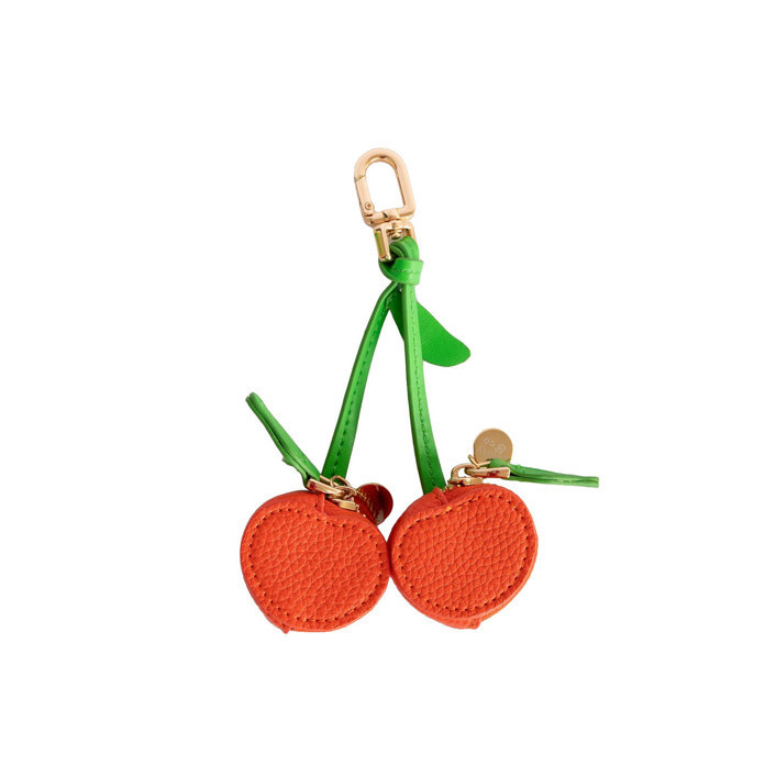 Cherry Bag Charms Key Chain | Minted