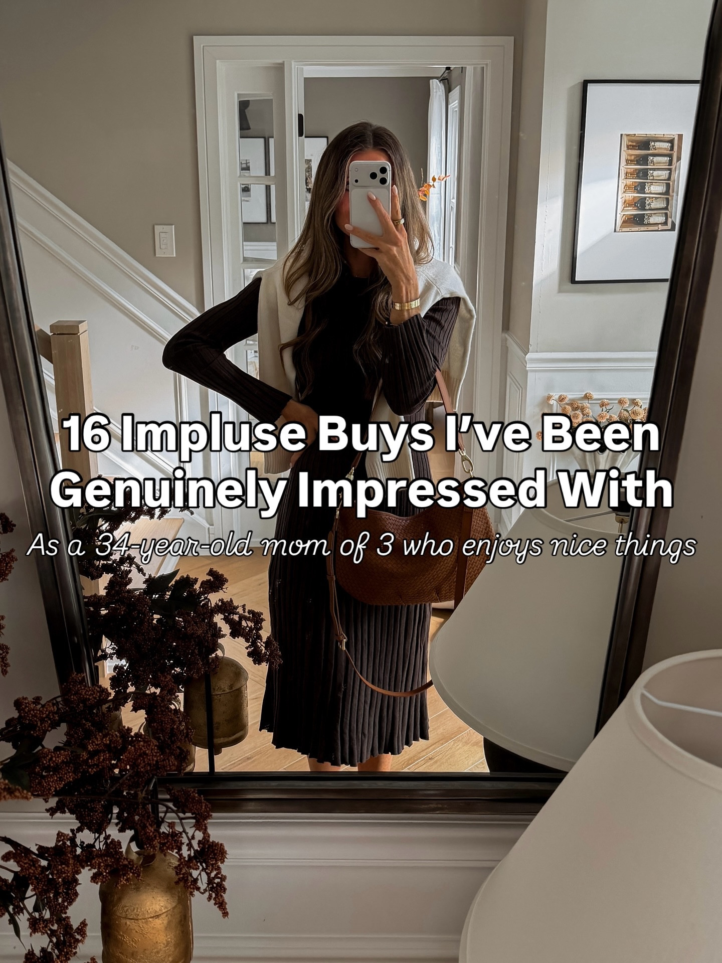 DROP ANY PHRASE FOR THE 🔗🔗 16 finds I’ve been genuinely impressed by as a 34-year-old mom of 3 who loves nice things! These are allll on heavy rotation at the moment and I know you’ll love them as much as I do for yourself (or even as a gift!!! 🎅🏻) some true little luxuries! 🤍🤍