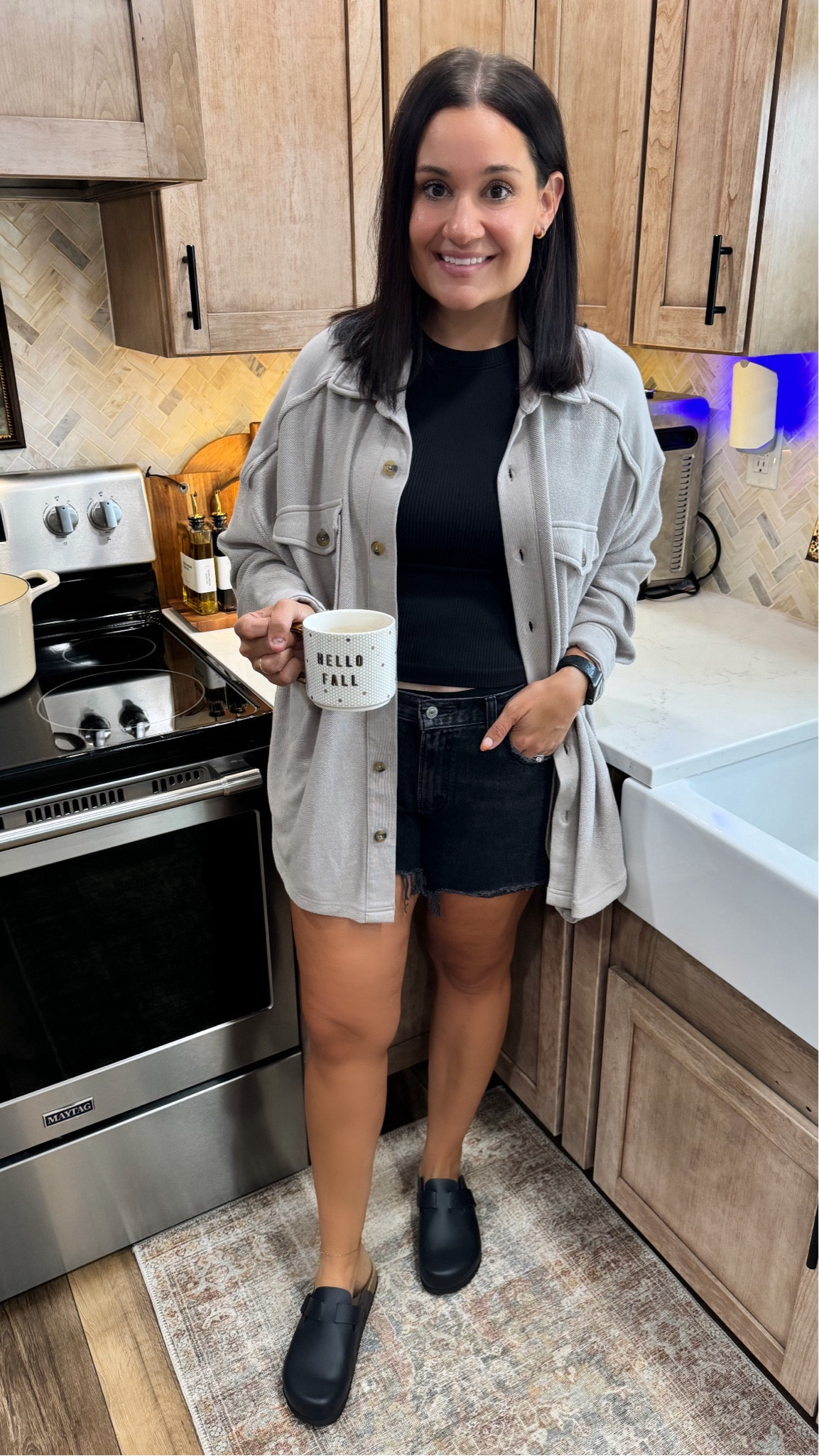 A little pre fall fashion look! Casual meets cute 

#LTKFallSale #LTKSeasonal #LTKMidsize