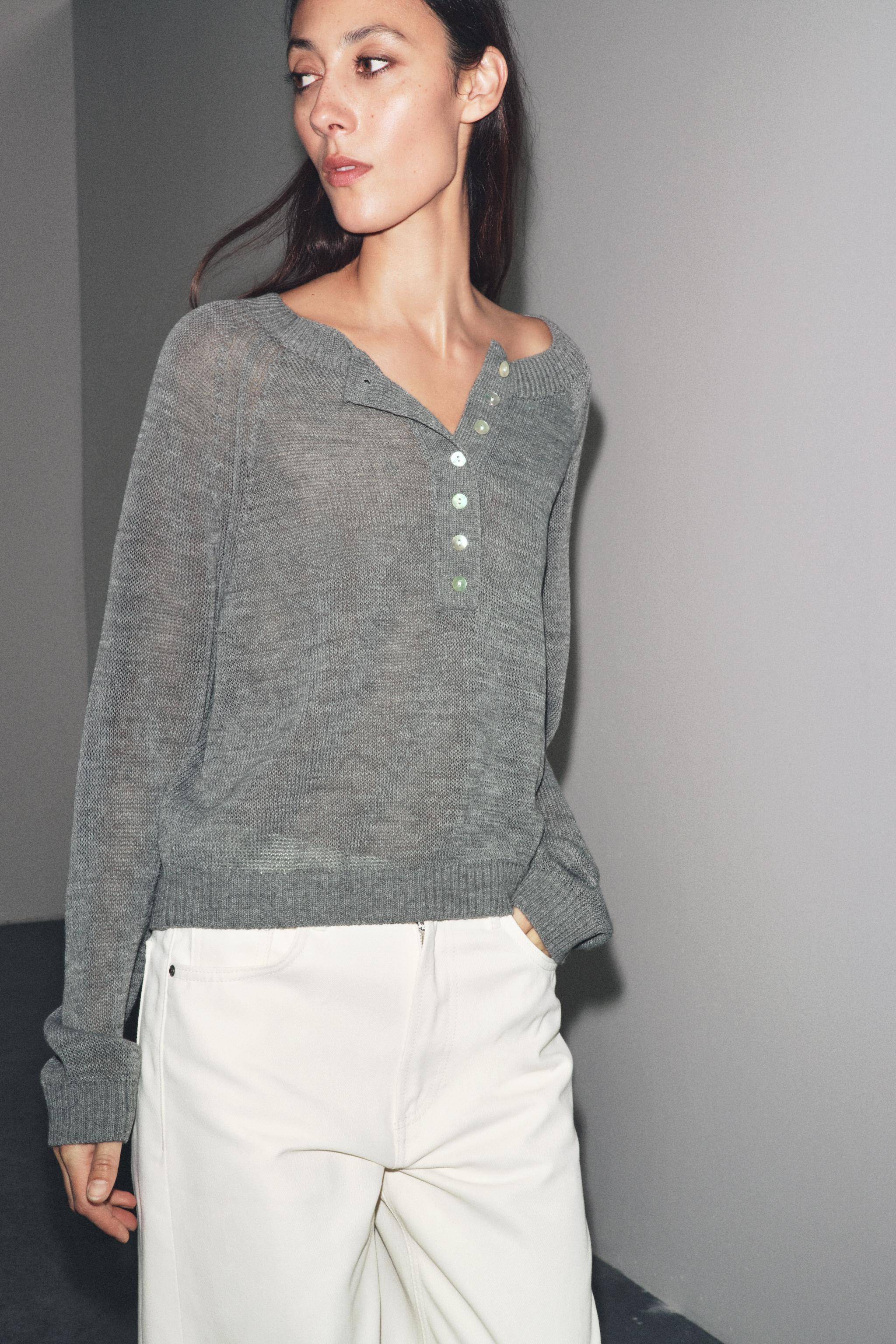 KNIT BAKER SWEATER | Zara UK