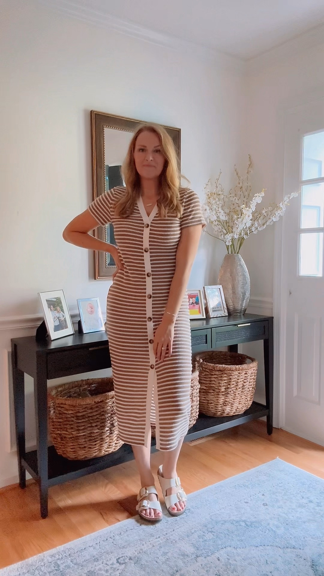 Trying on 8 Amazon dresses for summer

I got my normal size in all of them.  The navy one is a free people look a like and runs a little big. The rest all fit well!

All of them come in other color combos too!
Amazon summer outfit idea, work dresses, wedding guest dress, tank dress, casual weekend dresses

#LTKSeasonal #LTKStyleTip #LTKFindsUnder50