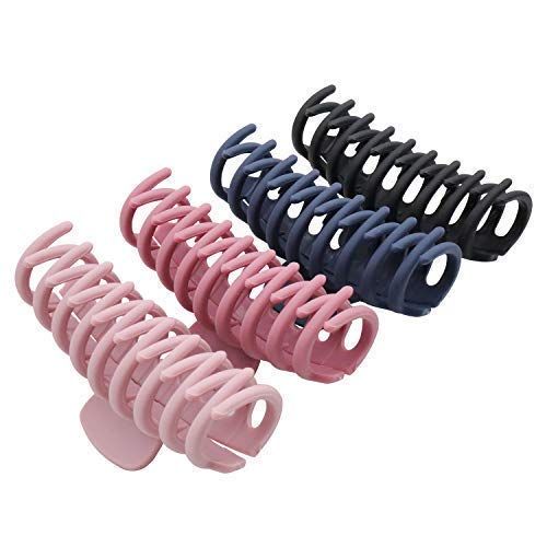 TODEROY Large Hair Claw Clips for Women and Girls Strong Hold Barrette Clamps for Thick Hair, Big... | Amazon (US)