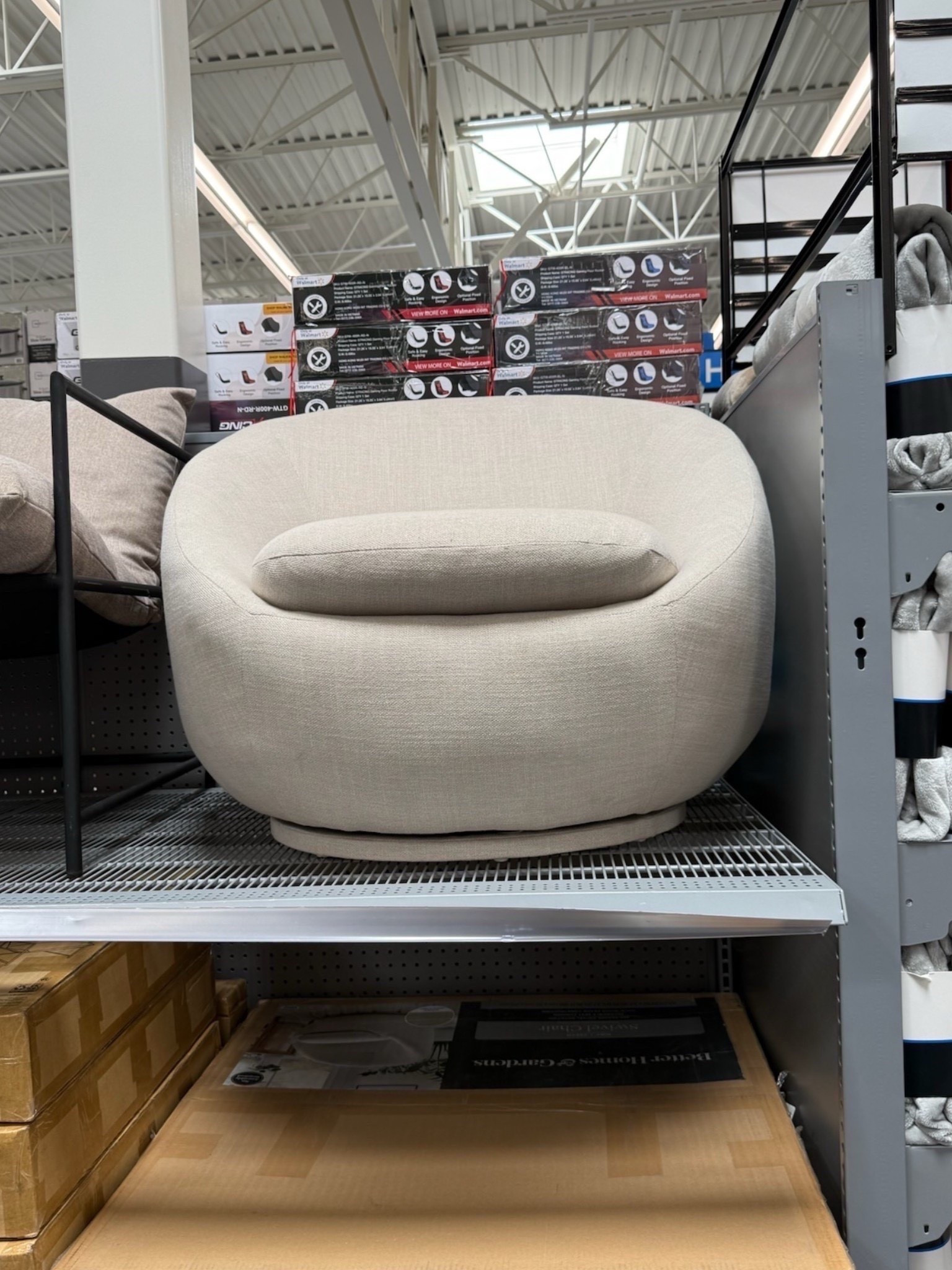 Such a cute chair from Walmart!! 

White chair, accent chair, round chair, Walmart home, Walmart furniture, Emmy Petit

#LTKHome
