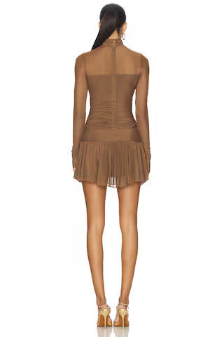 Rumi Dress in Mocha | Revolve Clothing (Global)