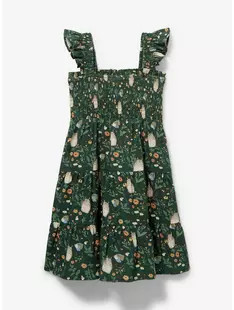 Studio Ghibli My Neighbor Totoro Garden Allover Print Smocked Toddler Dress — BoxLunch Exclusiv... | BoxLunch