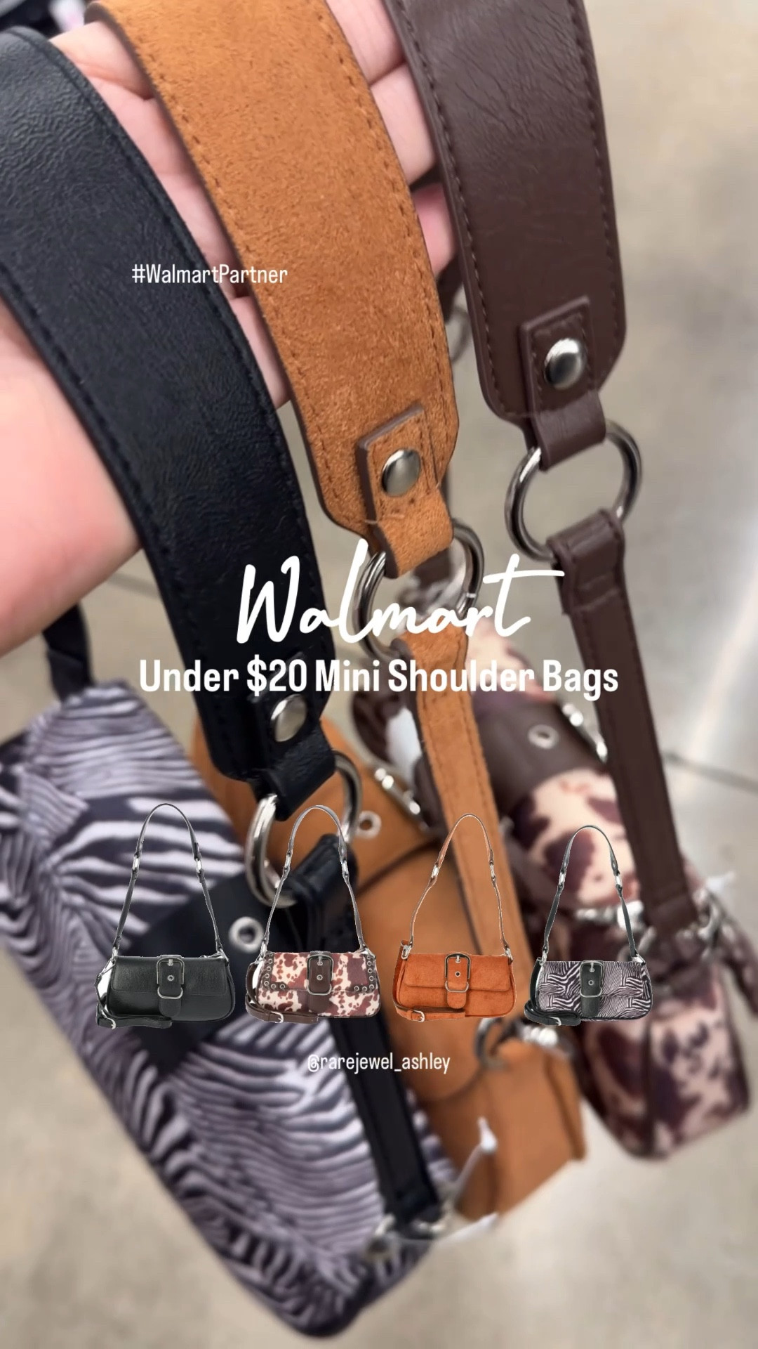 #WalmartPartner Mini shoulder bags are trending! They’re cute, lightweight and stylish. 

#minibags #bucklebags #shoulderbags #handbags #bags #accessories #animalprint #suede #cowprint #zebraprint #fallstyle #outfitinspiration #styleinspo #falloutfits #giftideas #gifting #giftsforher #LTKootd #LTKSeasonal #trending 

#LTKHoliday #LTKGiftGuide #LTKFindsUnder50