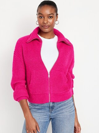 Full-Zip Cardigan Sweater for Women | Old Navy (US)