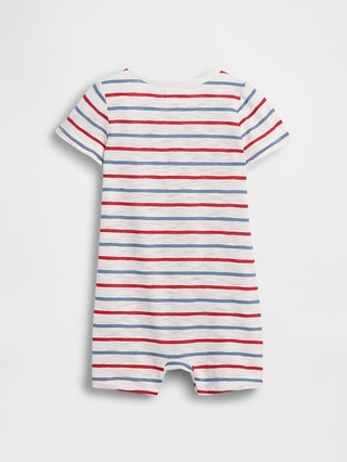 Baby First Favorites Henley Shorty One-Piece | Gap (US)