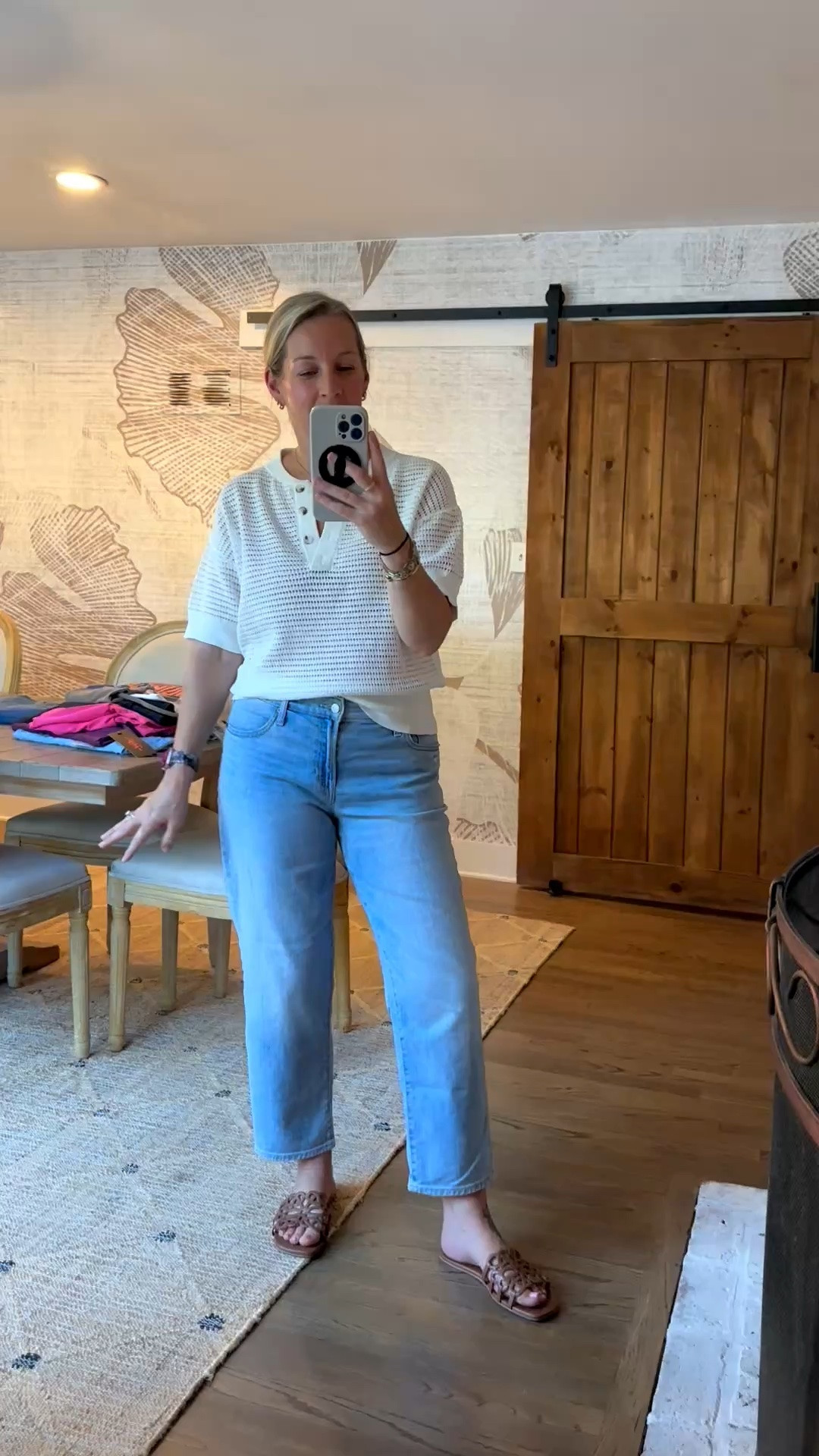 What I wore to the fair! Medium top. Size DOWN to a 6 in jeans but I’m still an actual 8.

#LTKootd #LTKdayinmylife #LTKmomlife