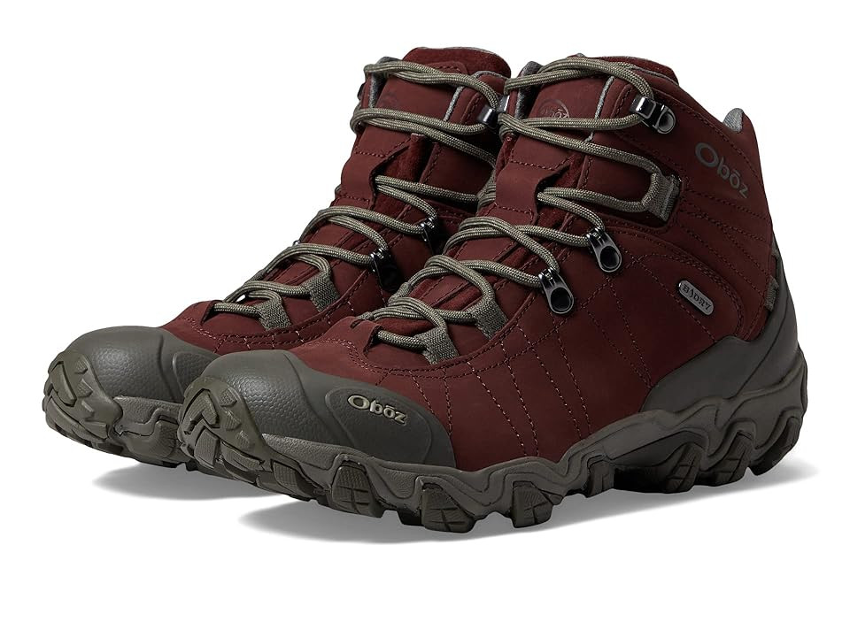 Oboz Bridger BDRY (Port) Women's Hiking Boots | Zappos