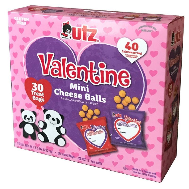 Utz Valentine's Exchange Cheese Balls - 7.5oz | Target