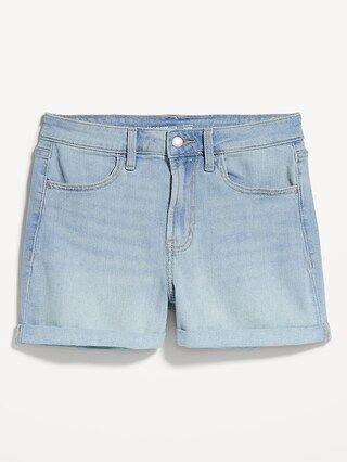 High-Waisted Wow Jean Shorts -- 3-inch inseam | Old Navy (US)