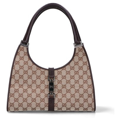 GUCCI Jackie Line GG Canvas Handbag Brown | eBay | eBay US