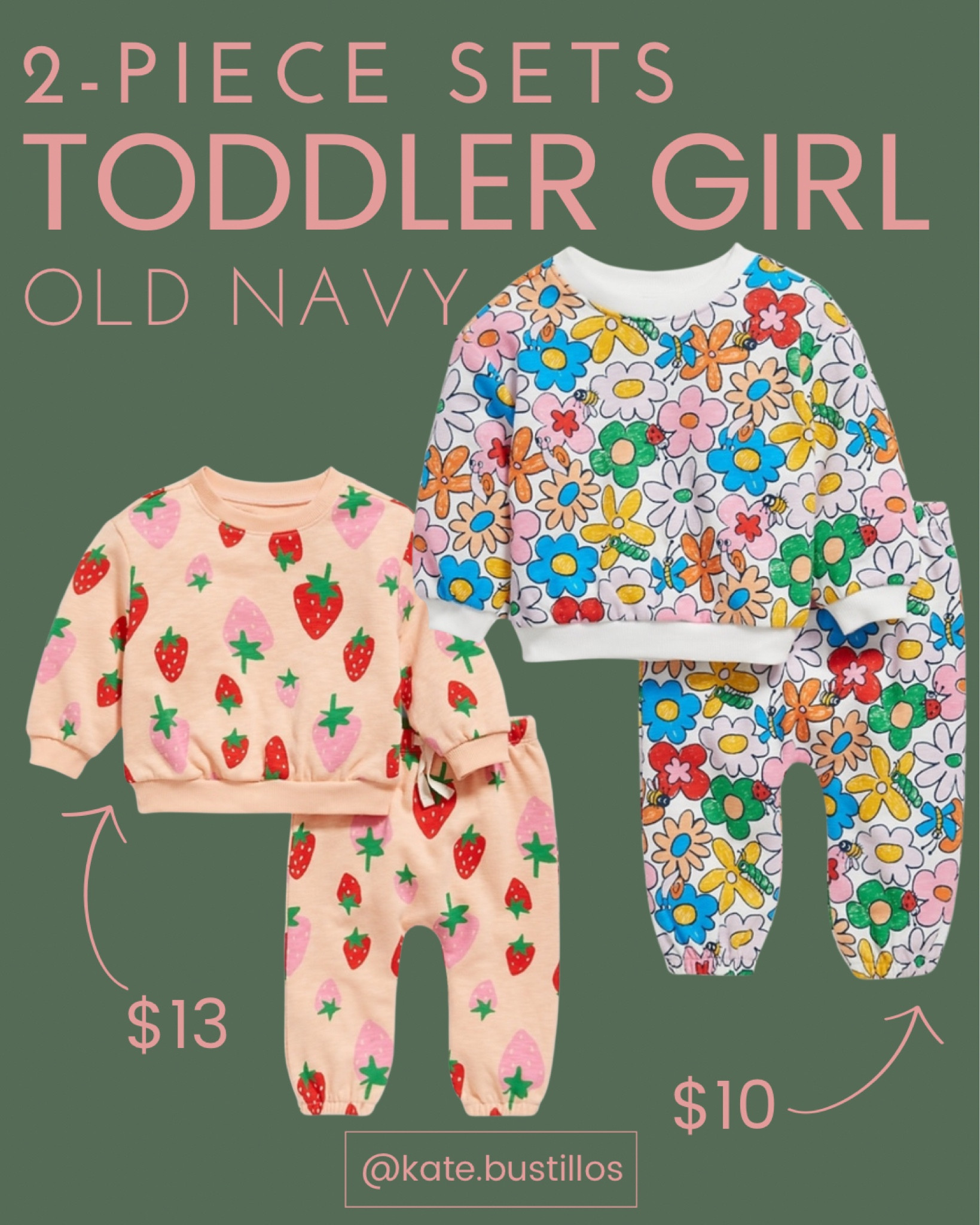 2-Piece sweatsuits for toddler girl at Old Navy! Currently on sale!

#sale #toddlergirl #ootd #springstyle

#LTKkids #LTKsalealert #LTKbaby