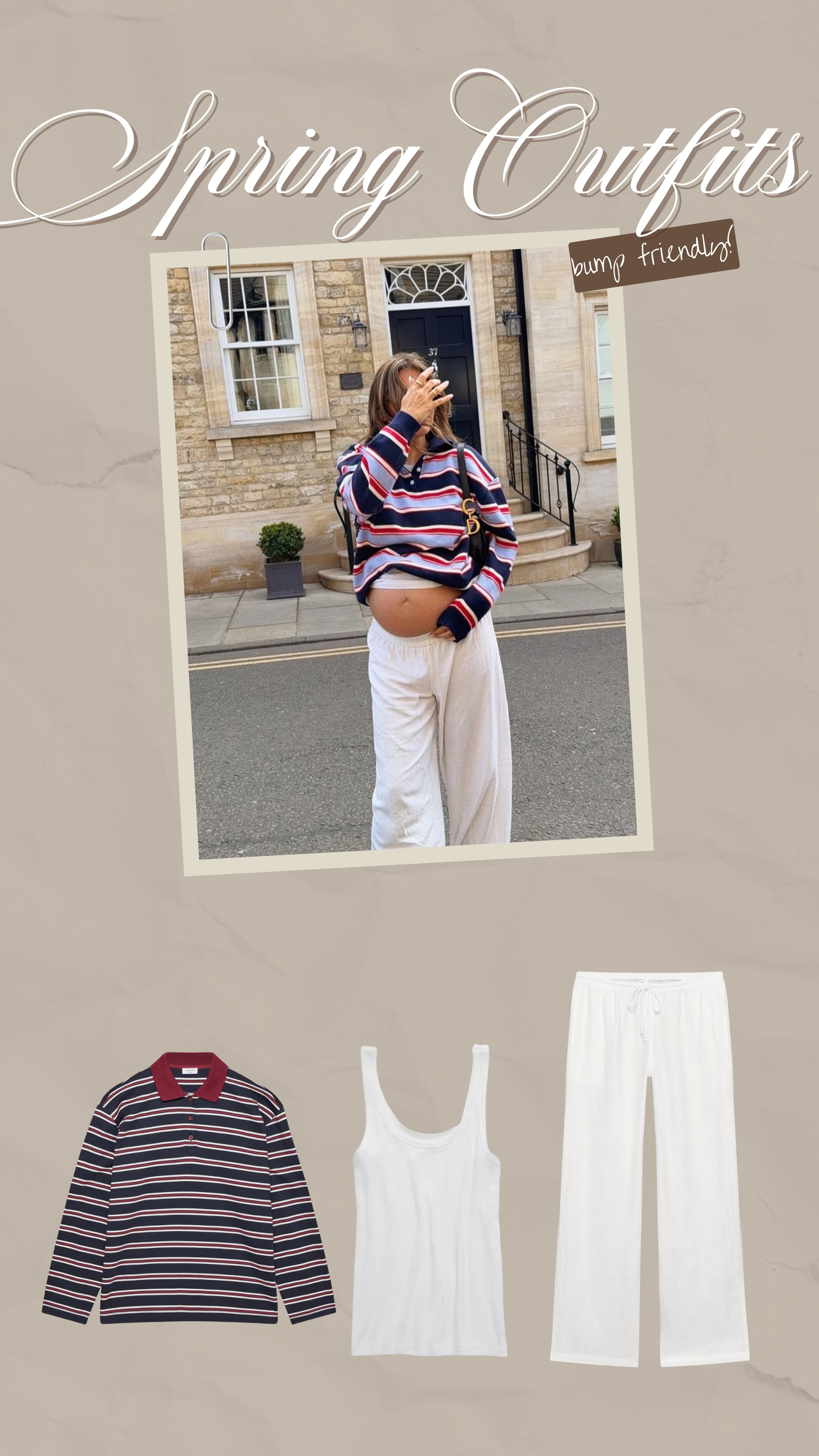 Casual, bump friendly spring outfit idea!

Spring style, bump outfits, spring outfits 

 #LTKootd #LTKBump