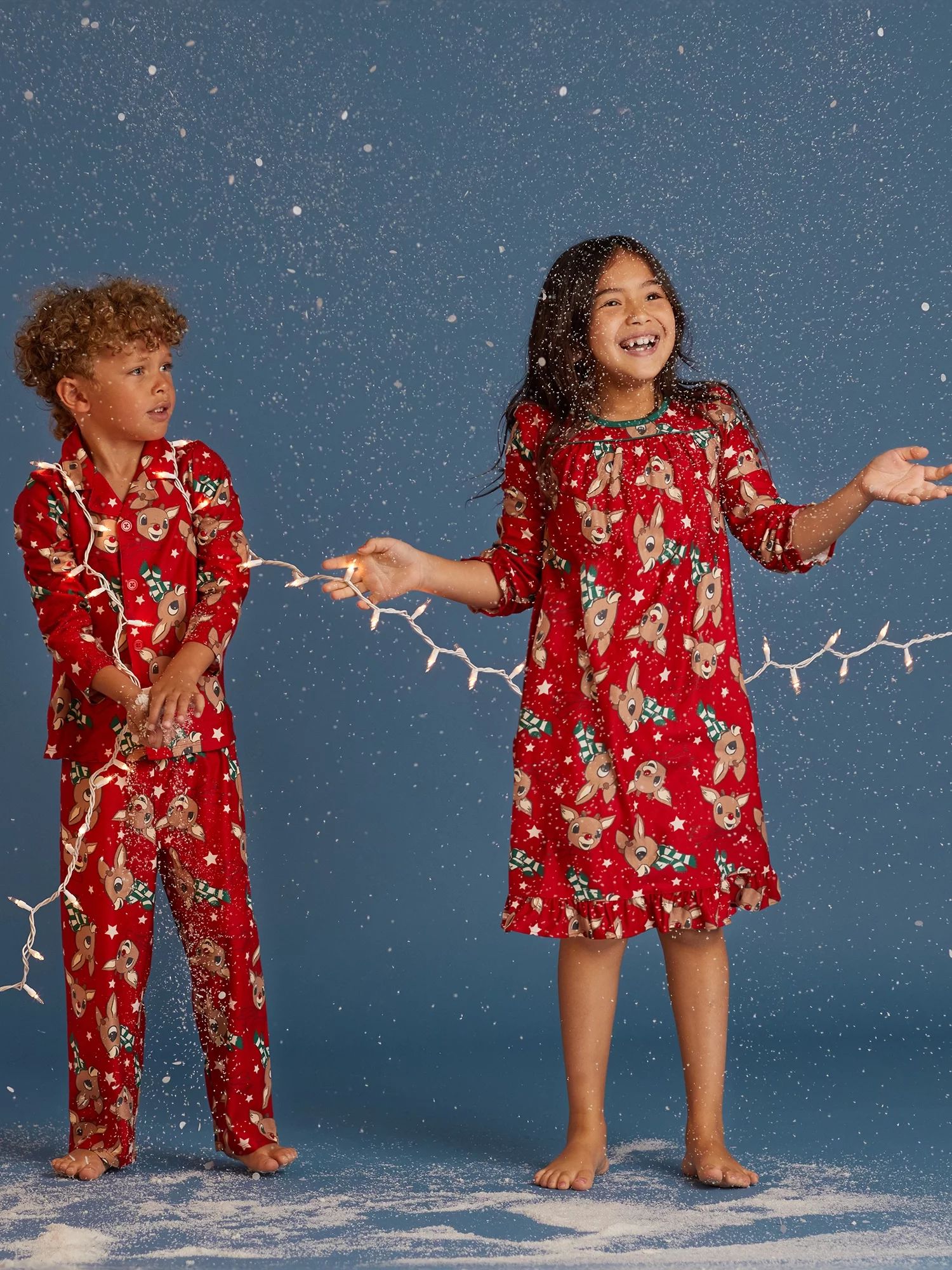 Rudolph Toddler Girls Long Sleeve Character Sleep Gown Pajama, Sizes 2T-5T | Walmart (US)