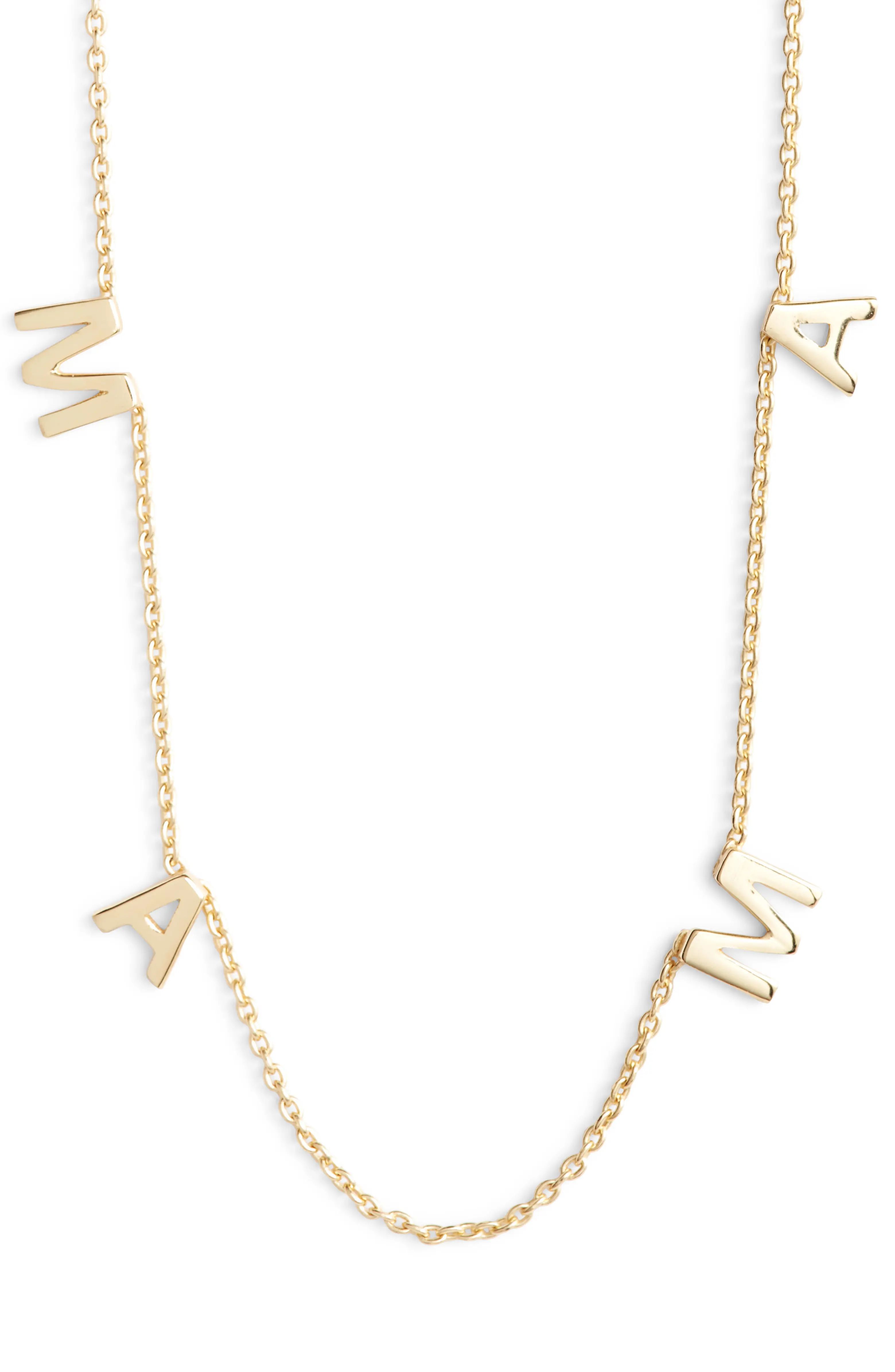 Mama Frontal Necklace | Nordstrom