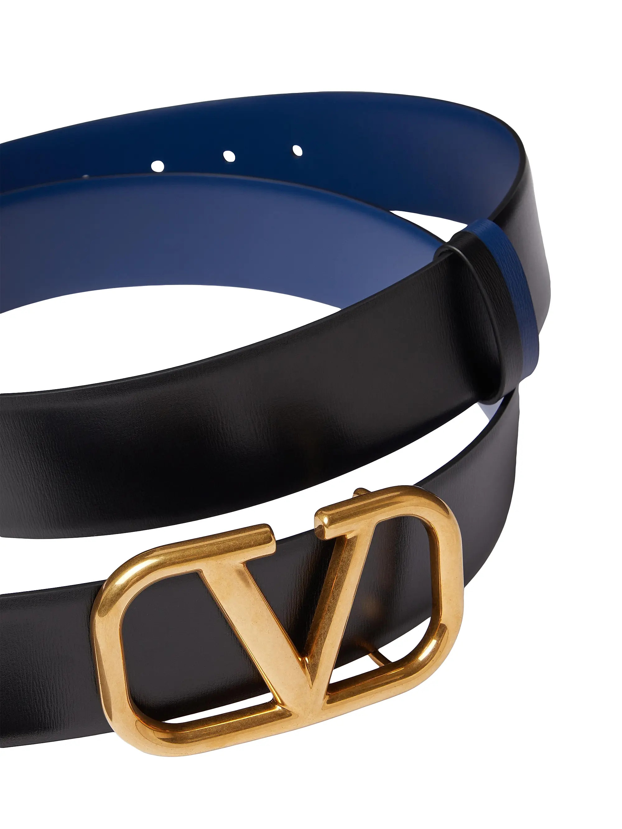 Vlogo Signature Reversible Calfskin Belt 40 MM | Saks Fifth Avenue