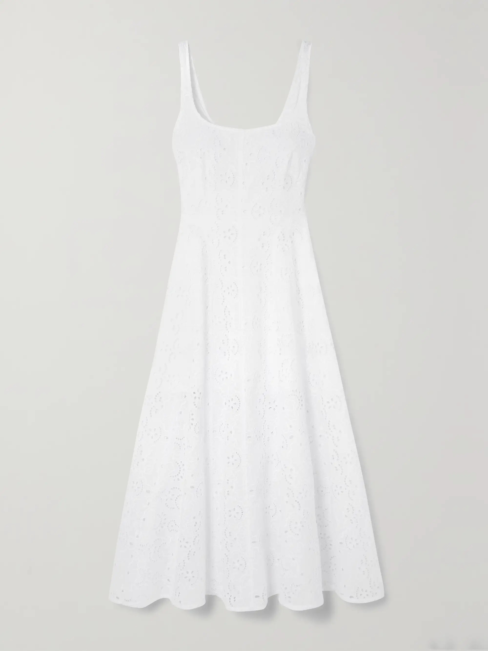 Ada broderie anglaise cotton midi dress | NET-A-PORTER (US)